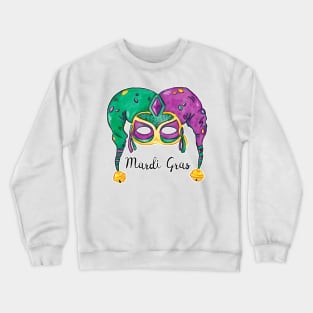 Mardi Gras Costume Maske New Orleans Crewneck Sweatshirt